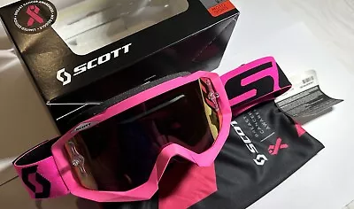 Scott Hustle Pink Breast Cancer Awareness Limited Edition MX Google • $109.99