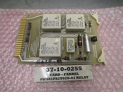 Ferral W981F82T020-01 Relay Board • $799.99