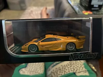 HPI Racing 1/43 Mclaren F1 Gtr Plain Color Model  Orange #8193 VERY RARE (MAC1) • £110