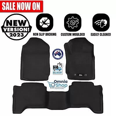 $109.97 • Buy Ford Ranger Dual Cab Car Floor Mats PX PX2 PX3 2011 - 2019 3D Rubber - Weisshorn