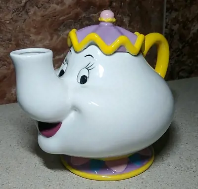 Vandor Beauty And The Beast  Mrs. Potts  Sculpted Ceramic Teapot  MINT IN BOX • $41.99