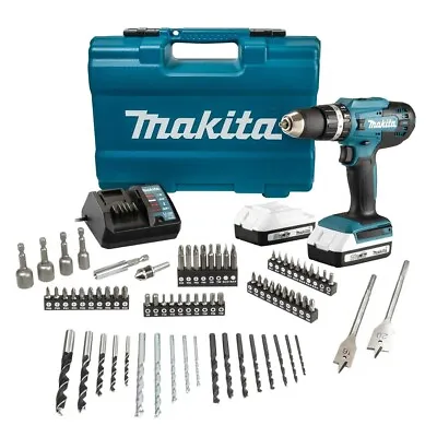 £135.95 • Buy Makita HP488DAEX1 18V Li-ion G-Series Cordless Combi Drill 2 X 2.0Ah Batteries