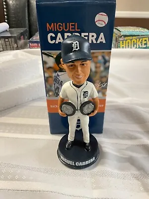 Miguel Cabrera Forever Collectibles Back To Back Mvp Bobble Head 1000 Made • $39.99