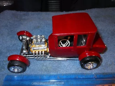 Vintage AMT 1:25 '25 Ford Model T Cpe. Nice Older Built Model Car Sweet Ride!! • $15.99