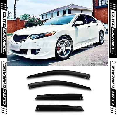 Fits Honda ACCORD EURO CU2 - Weathershields Side Window Visors Rain (08-15) • $79.99