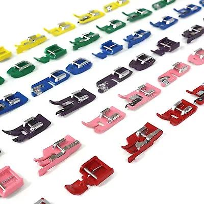 Coloured Sewing Machine Feet -Universal Fit Brother Janome Toyota Singer Etc • £5.95