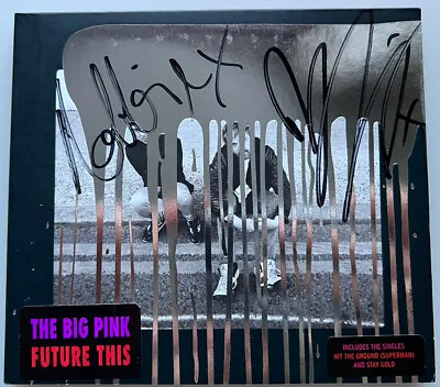 Signed The Big Pink - Future This - CD Album - CAD3201CD - 2012 • £19.99