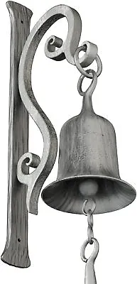 2WAYZ Dinner Bell Cast Iron Design Featured On An Antique Vintage Rustic Farmh • $63.99