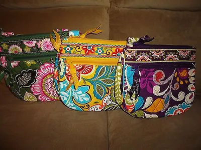 Vera Bradley Little Flap Hipster Purse- Plum Crazy Or Provencal NEW • $29.95