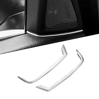 For BMW 5Series F10 2014-2016 2pcs A-pillar Tweeter Speaker Gap Strip Cover Trim • $7.27