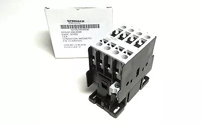 * NIB.. Springer Magnetic Contactor 208V Coil 5HP @ 600V Cat# JC09A310T  ZE-501 • $19.95