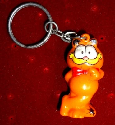 £5.99 • Buy GARFIELD ~ Wearing A Bowtie ~ Figure ~ Vintage ~ KEYRING