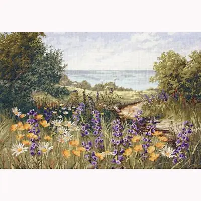 Anchor Counted Cross Stitch Kit  Maia Collection Clifftop Footpath  29x42cm DI • $73.58