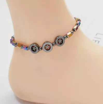 Magnetic Healing Therapy Bracelet Anklet Arthritis Weight Loss Pain Relief Gifts • $7.21