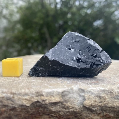 £8.40 • Buy Obsidian Volcanic Glass, Home Decor, Igneous Rock, Healing Spiritual Crystal