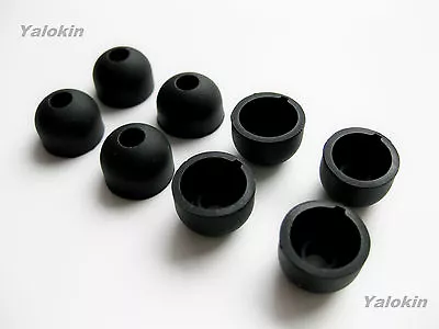 8s BLACK SMALL (S) ADAPTERS EARBUDS EARTIPS FOR MOTOROLA S9-HD S10-HD HEADSETS • $12.99