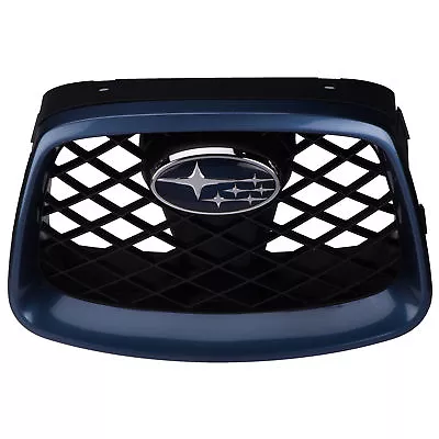 OEM 2007 Subaru Impreza Front Center Grille Assembly Newport Blue 91121FE231DJ • $172.67