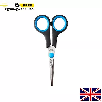 Westcott 5 Inch Easy Grip Left Handed Soft Grip Scissor Black/blue • £3.99