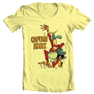 Captain Klutz T Shirt MAD Magazine Regular Adult Fit Cotton Graphic Tee Shirt • $19.99