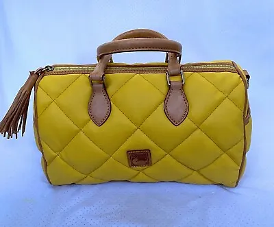 Dooney And Bourke Quilted Barrel Satchel • $85