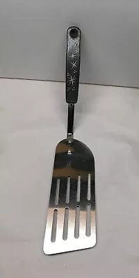 Vintage ECKO Atomic Starburst Slotted Long Blade Spatula 12” Mid Century Modern • $23