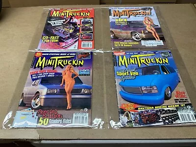 4 Mini Truckin' Magazines: 8/97  9/97  3/97  12/97 • $16.50