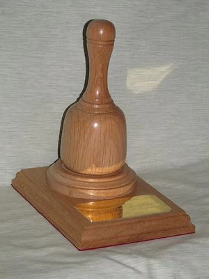 £89.99 • Buy Freemason Presentation Gavel Maul & Block Engraved Oak Wood Masonic Or Club Etc