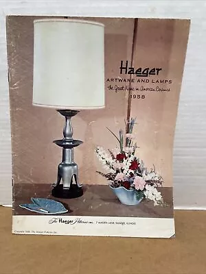 Haeger Potteries 1958 Artware Pottery And Lamps Catalog 32 Pages • $32.50