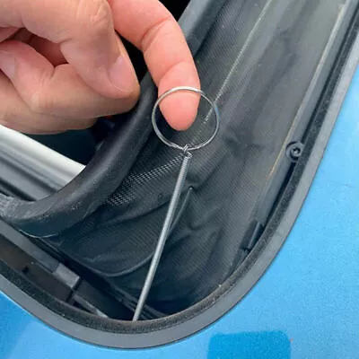 $3.43 • Buy Flexible Car Drain Dredge Sunroof Cleaning Brush Tool Kit Accessories Universal