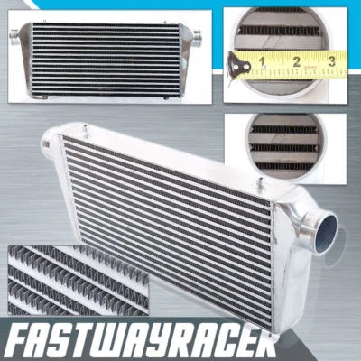 $244.99 • Buy Universal 30.5''x12''x3.0'' Turbo FMIC Aluminum Front Mount Intercooler Polished