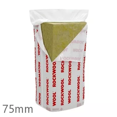 75mm Rockwool RWA45 Slab (Prorox SL920) - Pack Of 6 • £56.07