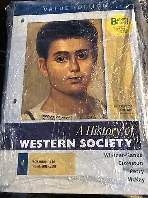 Loose-Leaf For A History Of Western Society Value Edition Volume 1 By Clare... • $19