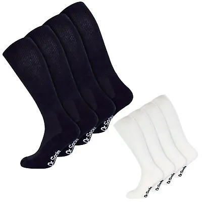 Mens Long Diabetic Socks | Dr Socks |  Knee High Bamboo Socks For Swollen Legs • £17.99