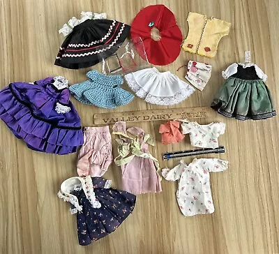 Lot Of Vintage Doll Clothes Various Sizes Madame Alexander Mommy Made Etc • $9.99