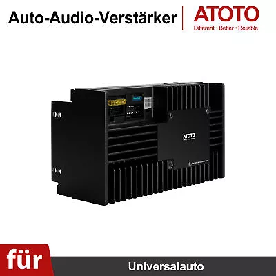 ATOTO Car Audio Amplifier 4Channel Class A/B 392W Max Power Line-Out Converter • $209