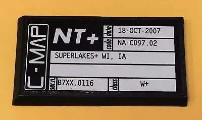 C-Map NT+ C-Card  SUPERLAKES+ WI. IA  18-OCT- 2007 Nav-man • $75