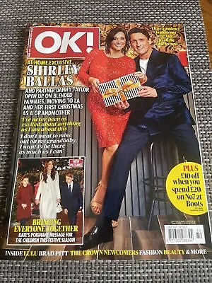 OK Magazine UK * BRAD PITT * PRINCESS OF WALES * LULU * SHIRLEY BALLAS 18/12/23 • £2.99