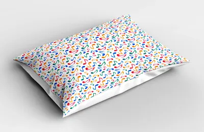 Music Pillow Sham Notes Watercolor • £14.99