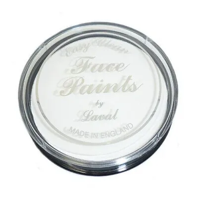 Laval Cosmetics Halloween Zombie Skull Gothic White Easy Clean Face Paint 12gram • £3.99