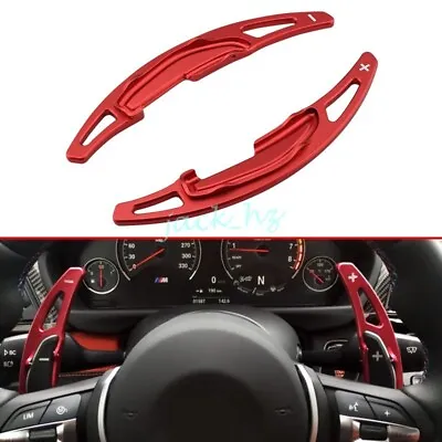 Steering Wheel Paddle Shifter Extension For BMW M2 M3 M5 X5M X6M F80 F85 F10 Red • $24.66