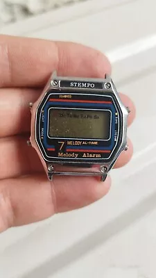 STEMPO Melody Alarm Vintage Digital Watch • $18