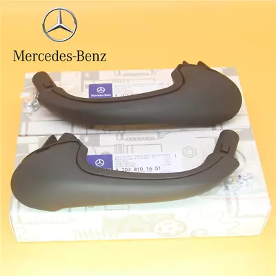 Pair Of Front L&R Side Black Interior Door Pull Handle Fit For Benz C-Class • $37.24