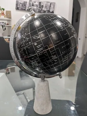 Desktop World Globe 15” Tall Marble Base  • $40