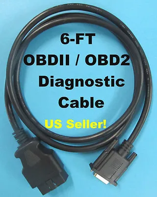 Mac Tools Main OBD2 OBDII Cable For Perceptor Elite Plus Scan Tool ET2005A 6FT • $36.79