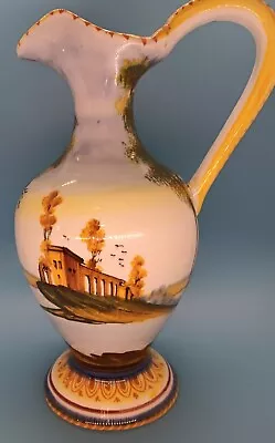 Beautiful Lux Marmaca Italian Hand Painted Wine Jug/Bottle • $24.99