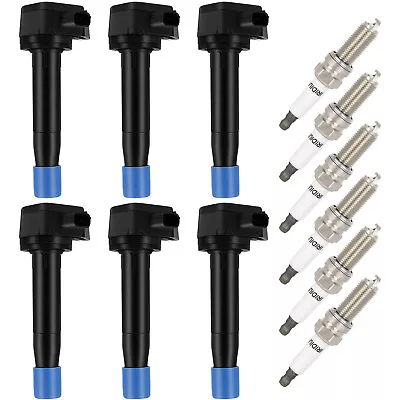 For Honda Accord 2008-2012 3.5L V6 Ignition Coil & Spark Plug UF603 6pcs • $78.99