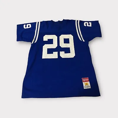 Blue Macgregor Sand Knit Indianapolis Colts Eric Dickerson Jersey Men's XL • $90