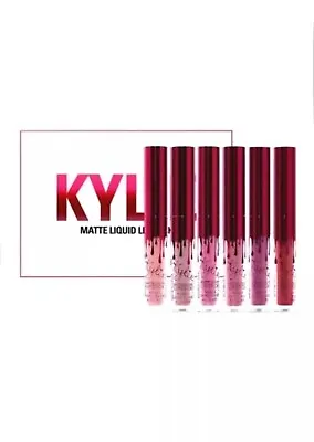 6 Pcs Valentine Edtion Matte Liquid Lipstick By Kylie Jenner • $41.99