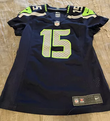 MATT FLYNN Seattle SEAHAWKS Football NIKE Replica Women's SMALL Jersey NFL Blue • $21.24