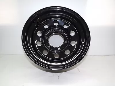 TOYOTA HILUX 2 X 15 X 7 BLACK MODULAR STEEL WHEELS 6x139.7 ET0 TOYOTA HILUX • $161.64